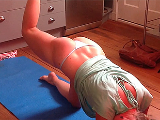 Hot yoga at home